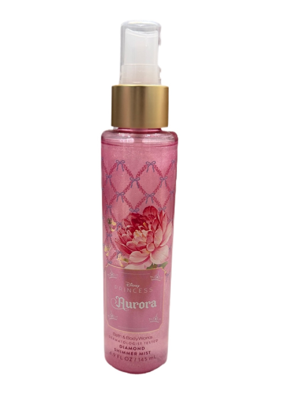 Bath & Body Works Aurora Diamond Shimmer Mist - Pink & Gold